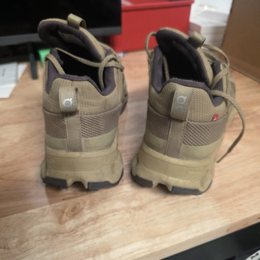 On Cloud horizon Olive Thorn Womens Size 7 Outdoors Shoes Sneakers - Picture 7 of 10